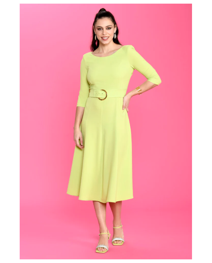 Vestido crep lmvchus lamusa mujer