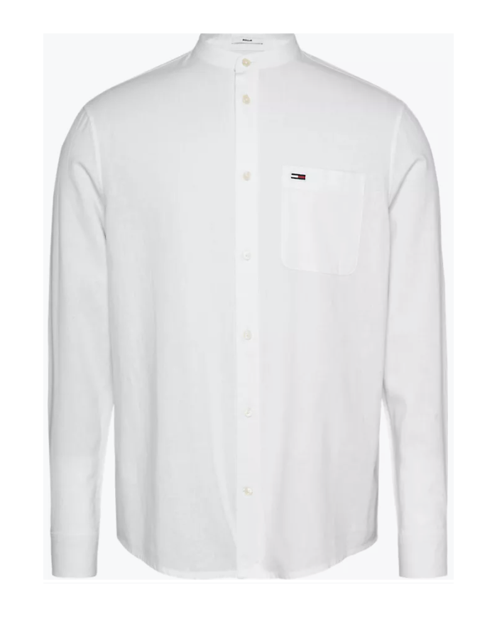 Camisa lino c/mao dm0dm18964 tommy jeans hombre