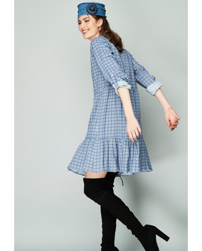 Vestido 8005-232 merletti mujer