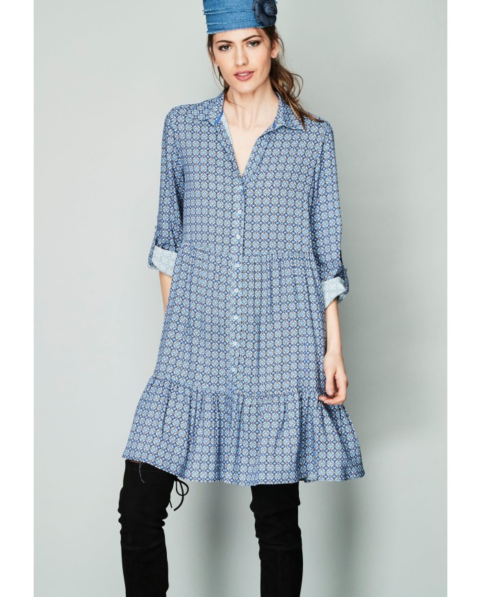 Vestido 8005-232 merletti mujer