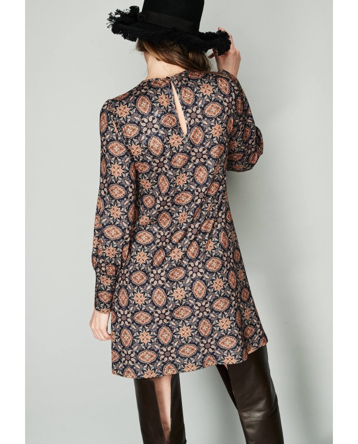 Vestido punto 8007-232 merletti mujer