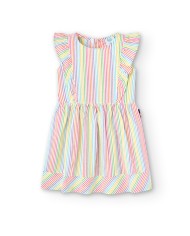 Vestido popelin 408103-9381 boboli niÑa