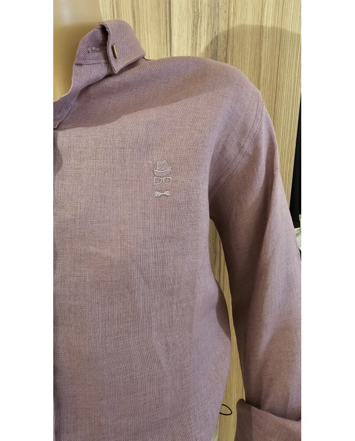 Camisa lino 2401 j.gonzalez-nachete niÑo Camisa lino 2401 j.gonzalez-nachete niÑo