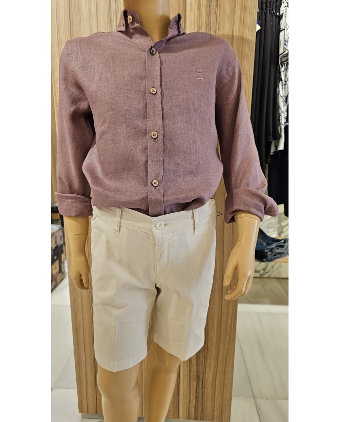 Camisa lino 2401 j.gonzalez-nachete niÑo Camisa lino 2401 j.gonzalez-nachete niÑo