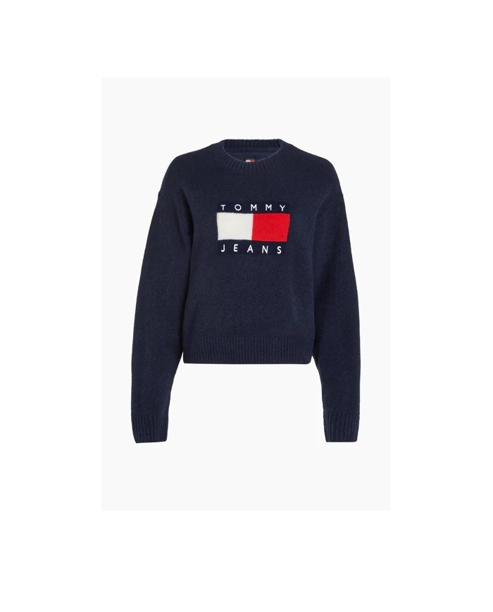Sueter dw0dw18681 tommy jeans mujer