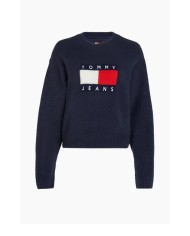 Sueter dw0dw18681 tommy jeans mujer