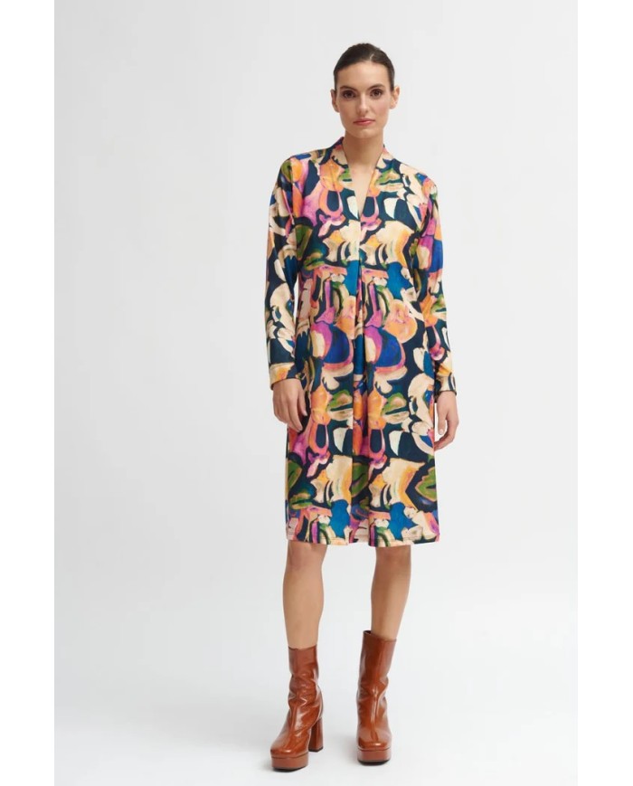 Vestido aide tinta mujer