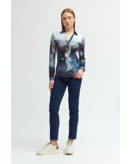 Camisa rebeca tinta mujer