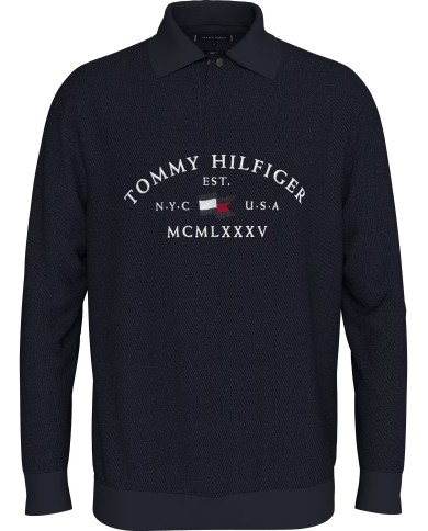 Jesey c/polo m/l mw0mw33169 th hombre Jesey c/polo m/l mw0mw33169 th hombre
