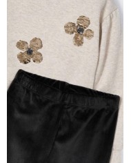 Conj. leggins lentejuelas 6b 4706 mayoral niÑa