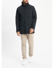 Gabardina corta hwmcw325 alba hombre