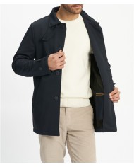 Gabardina corta hwmcw325 alba hombre