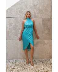 Vestido gasa lmvbiba lamusa mujer