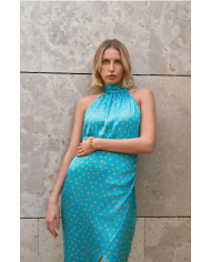 Vestido gasa lmvbiba lamusa mujer