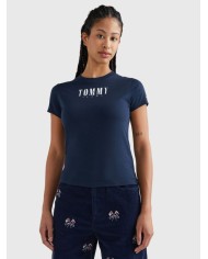 Camiseta dw0dw14378 tommy jeans mujer