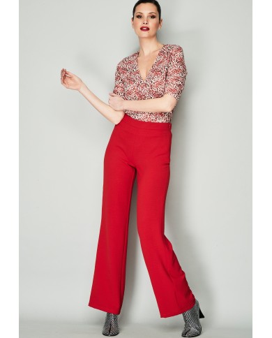 Pantalón fluido 5803-232 merletti mujer Pantalón fluido 5803-232 merletti mujer