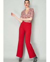 Pantalón fluido 5803-232 merletti mujer