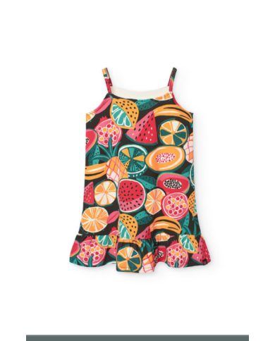 Vestido punto 421096 boboli niÑa Vestido punto 421096 boboli niÑa