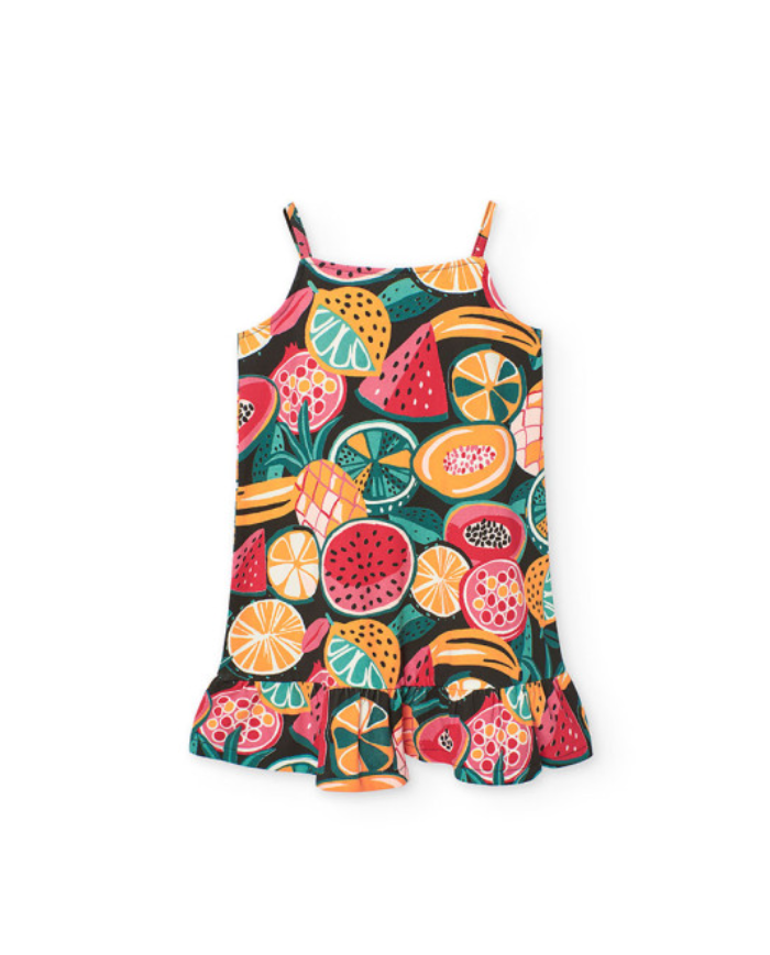 Vestido punto 421096 boboli niÑa