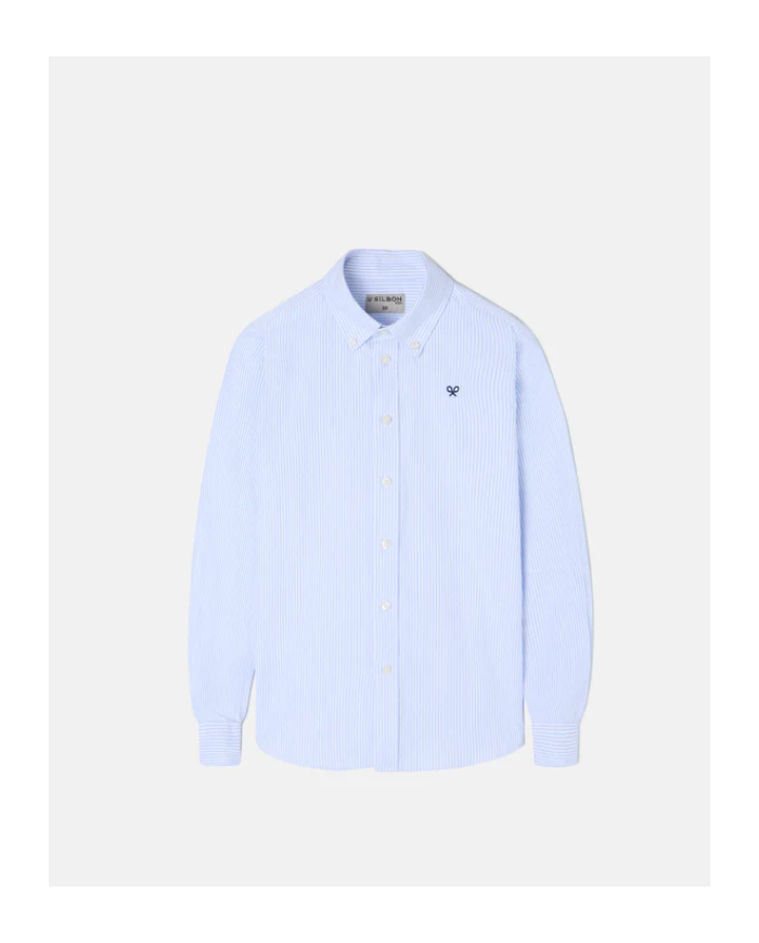 Camisa sport oxford 131633 silbon niÑo Camisa sport oxford 131633 silbon niÑo