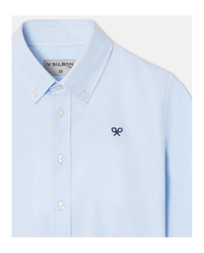 Camisa sport oxford 124524-526 silbon niÑo Camisa sport oxford 124524-526 silbon niÑo