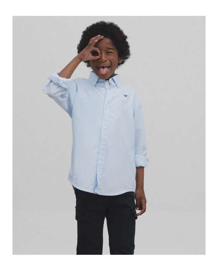 Camisa sport oxford 124524-526 silbon niÑo Camisa sport oxford 124524-526 silbon niÑo