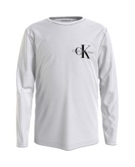 Camiseta m/l ib0ib01457 calvin klein niño