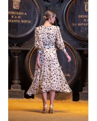 Vestido lunares v2526 vors kahyra mujer