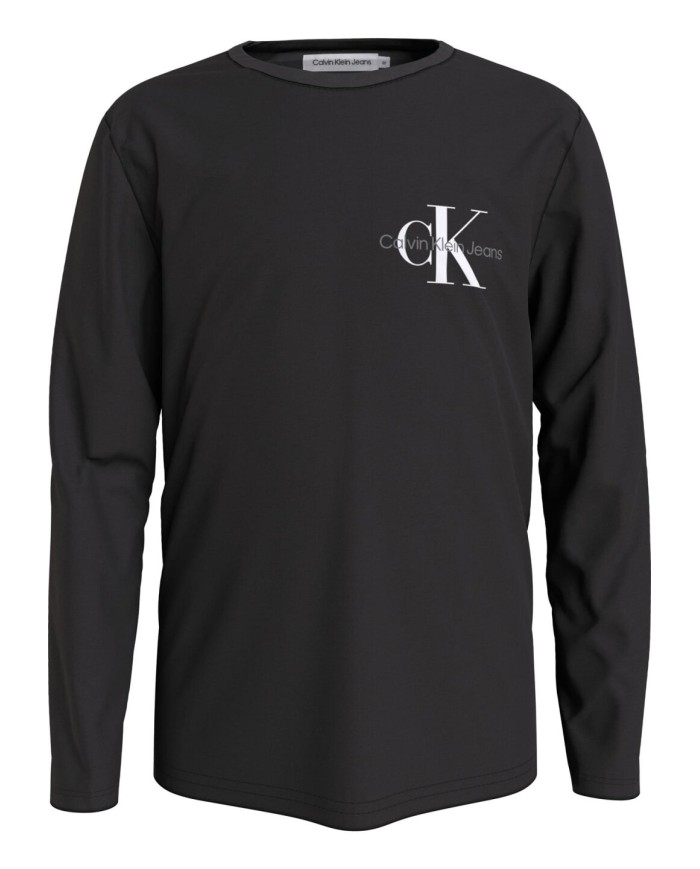 Camiseta m/l ib0ib01457 calvin klein niño