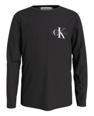 Camiseta m/l ib0ib01457 calvin klein niño