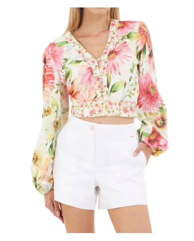 Blusa w5gh40 wg4g0 guess mujer Blusa w5gh40 wg4g0 guess mujer