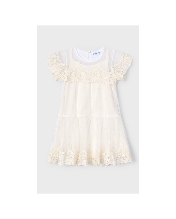 Vestido tul 6a 3909 mayoral niÑa