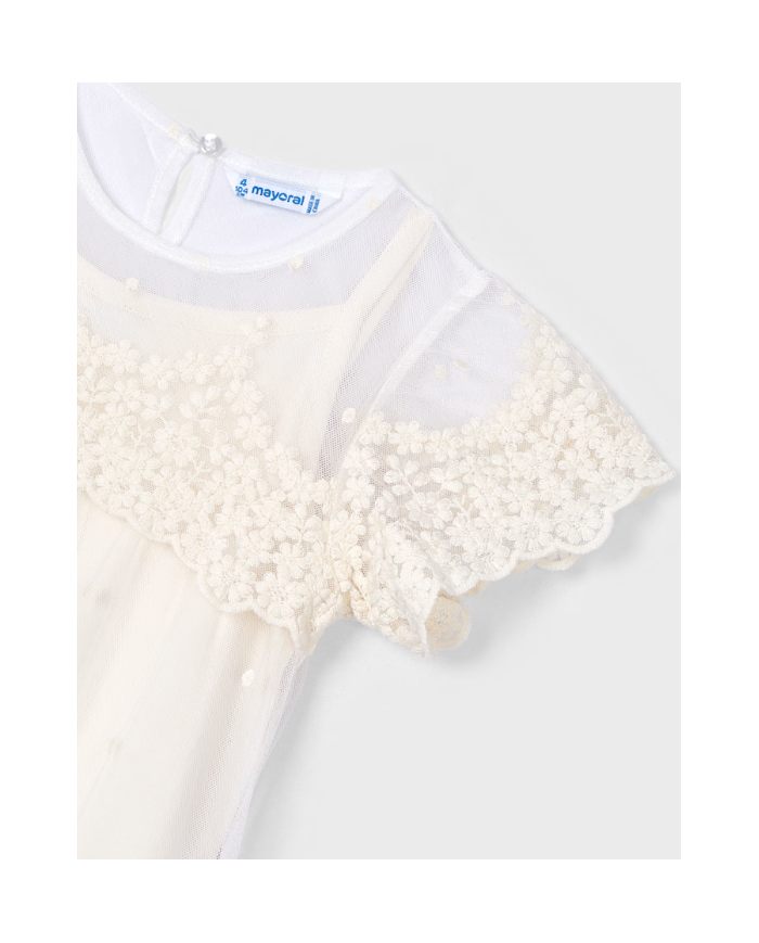 Vestido tul 6a 3909 mayoral niÑa