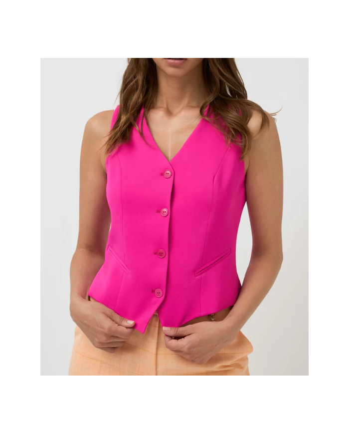 Chaleco atardecer bariloche mujer