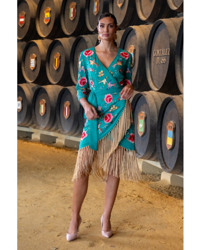 Vestido v2483 cepa kahyra mujer