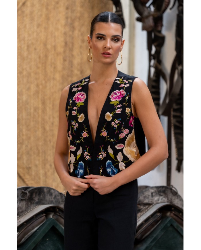 Chaleco deslio kahyra mujer