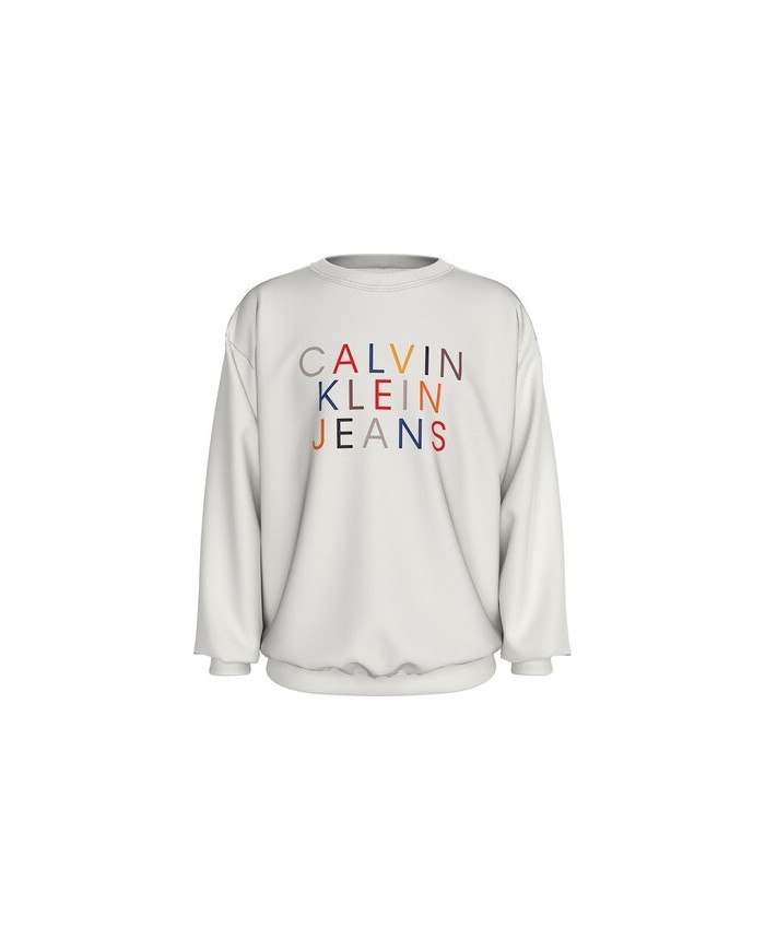 Sudadera ib0ib02204 calvin klein niÑo