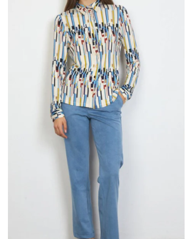 Camisa plaza tinta mujer Camisa plaza tinta mujer