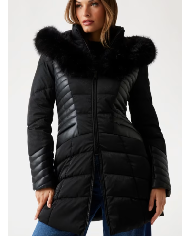 Parka w4bl61 wglz0 guess mujer