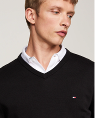 Jersey c/pico mw0mw14745 th hombre